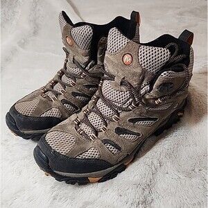 Merrell Shoes‎ Womens Continuum Vibram Hiking Boot Waterproof Leather Size 10